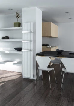 Eastbrook Malmesbury Aluminium Design Radiator 180x37,5cm Mat Wit 1078 Watt