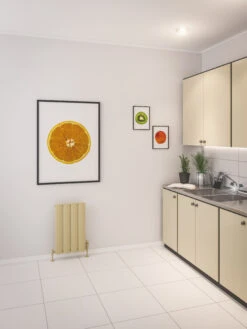 Eastbrook Malmesbury Radiator 37,5 X 60cm 422 Watt Cappuccino