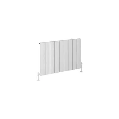 Eastbrook Rosano Horizontale Aluminium Radiator 60x85cm Mat Wit 999 Watt - Afbeelding 2