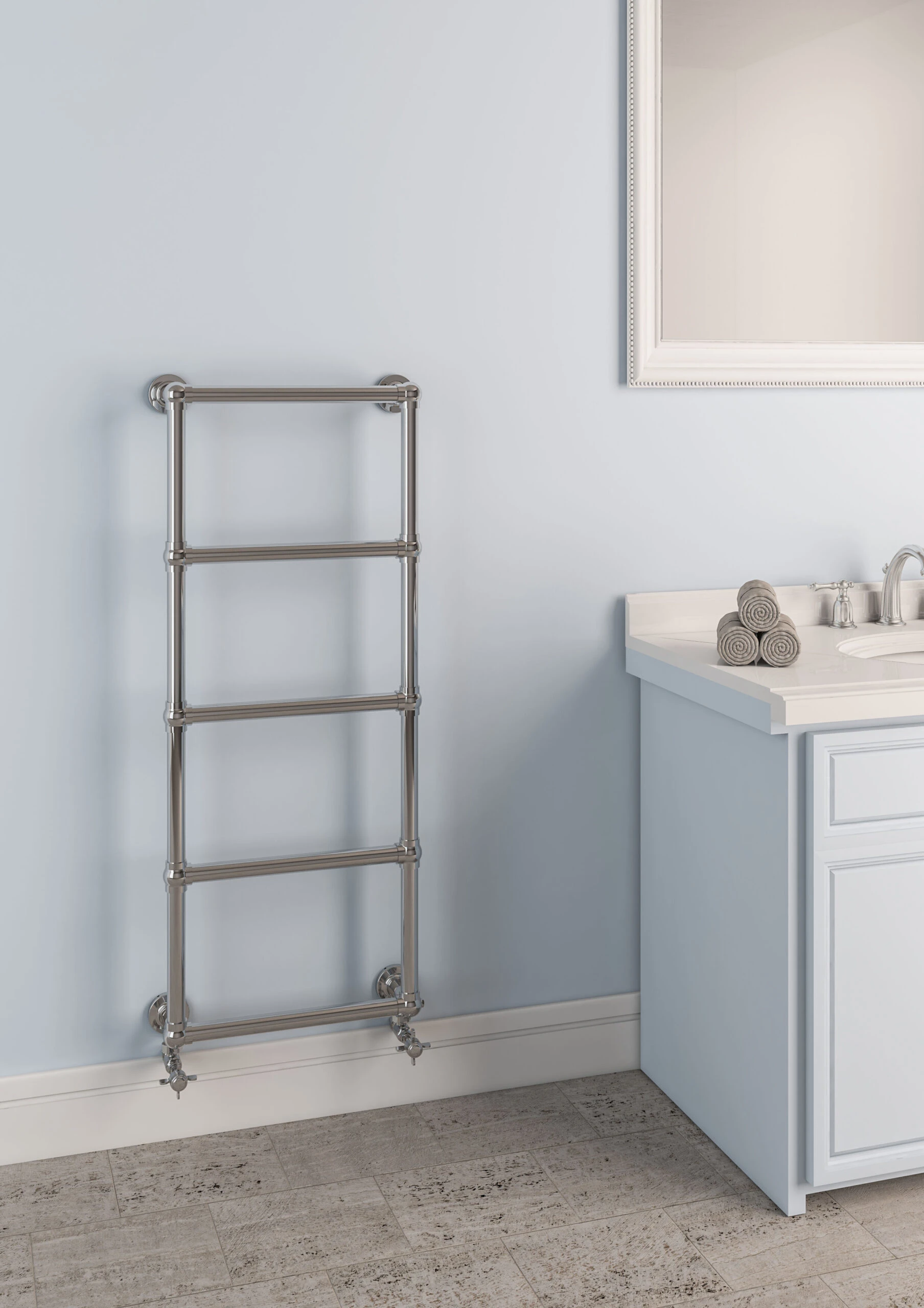 Eastbrook Stour Klassieke Hangende Radiator 119,5x50cm Chroom 209 Watt