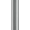 Eastbrook Tunstall Verticale Radiator 180x42cm Antraciet 894 Watt
