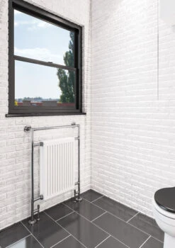 Eastbrook Twyver Klassieke Radiator 95,2x68,5cm Chroom 462 Watt