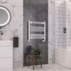 Eastbrook Wendover Gebogen Horizontale Radiator 60x60cm Wit 264 Watt
