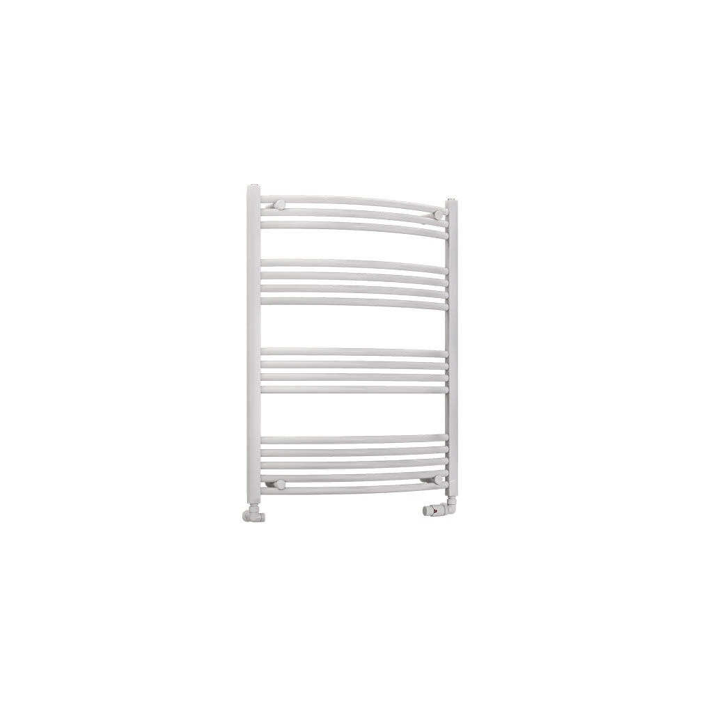 Eastbrook Wendover Gebogen Verticale Radiator 100x75cm Wit 512 Watt - Afbeelding 4