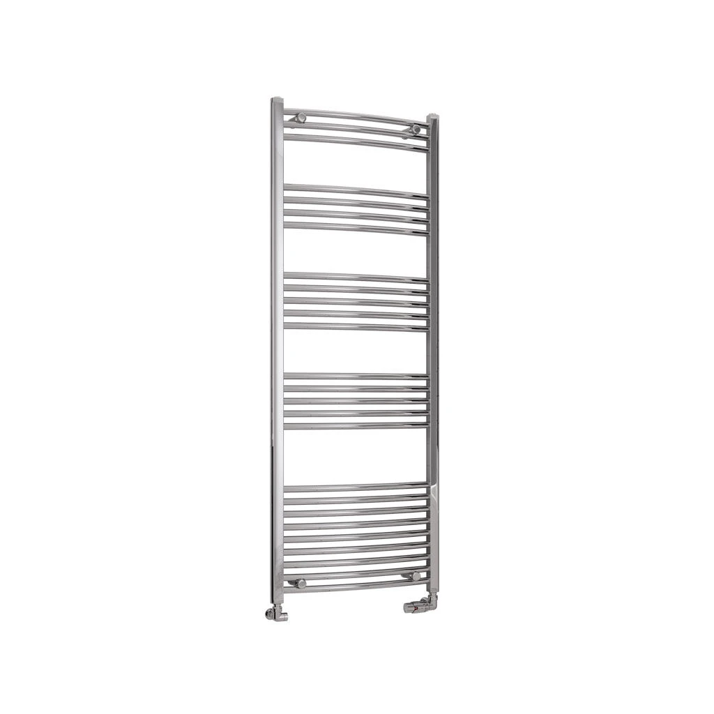 Eastbrook Wendover Gebogen Verticale Radiator 160x60cm Chroom 545 Watt - Afbeelding 4