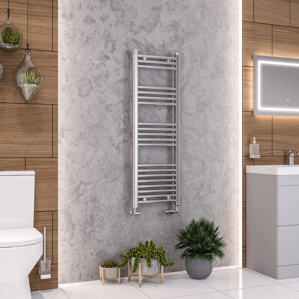 Eastbrook Wendover Verticale Radiator 120x40cm Chroom 302 Watt
