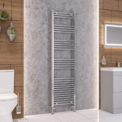 Eastbrook Wendover Verticale Radiator 180x50cm Chroom 537 Watt