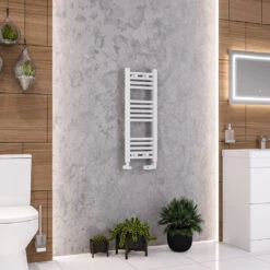 Eastbrook Wendover Verticale Radiator 80x30cm Wit 212 Watt