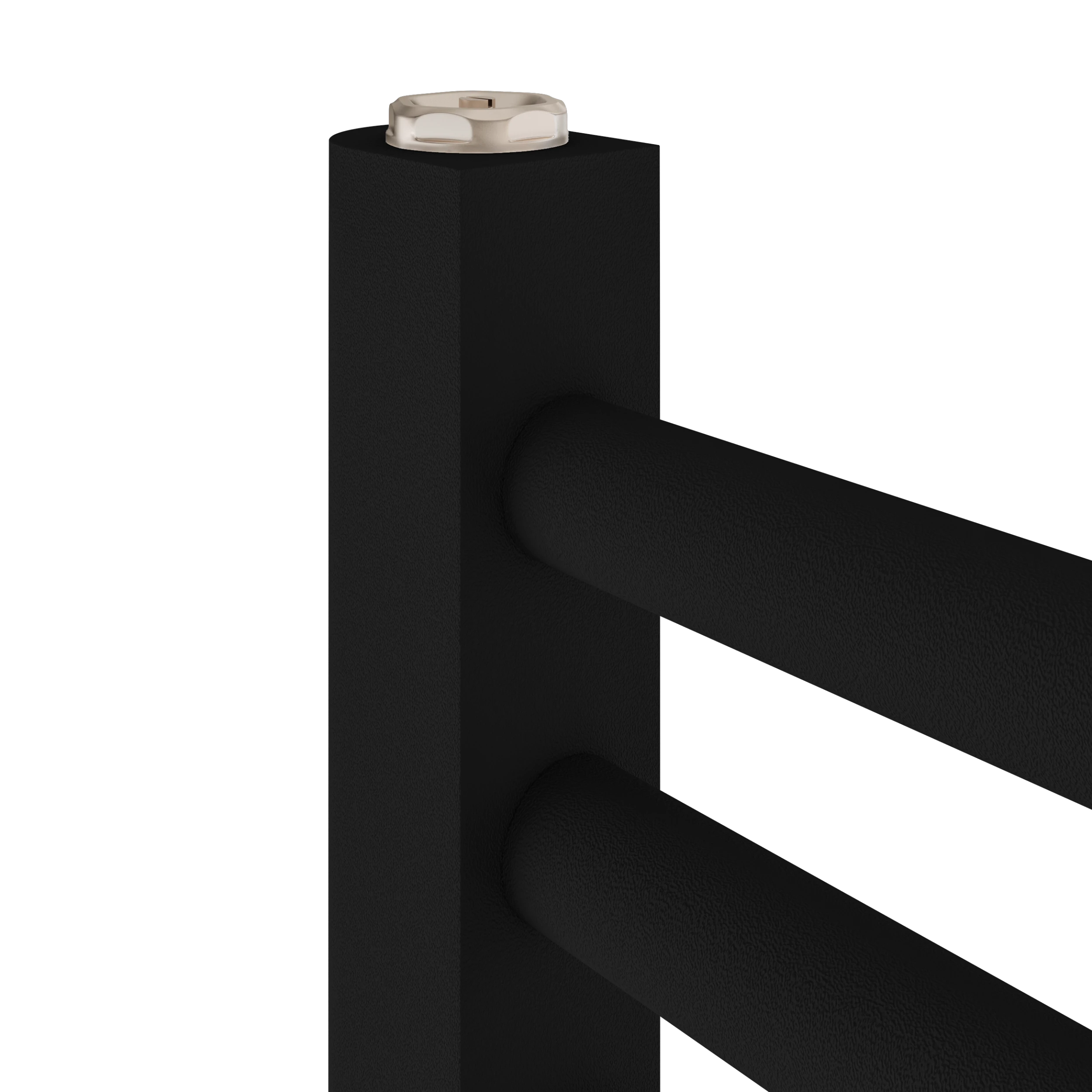 Eastbrook Wingrave Verticale Verwarming 140x40cm Mat Zwart 571 Watt - Afbeelding 3