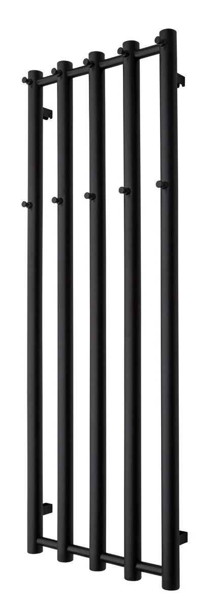 TVS Design Kiro 5 Handdoekradiator Zwart 340W 140x51,5cm