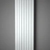 Plieger Cavallino Retto Designradiator Verticaal Dubbel Middenaansluiting 1800x298mm 817W Wit Structuur