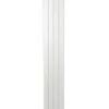 Plieger Cavallino Retto Designradiator Verticaal Enkel Middenaansluiting 1800x298mm 614W Antraciet Metallic