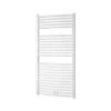 Plieger Palmyra Designradiator Horizontaal Gebogen Middenaansluiting 1175x600mm 689W Antraciet Metallic