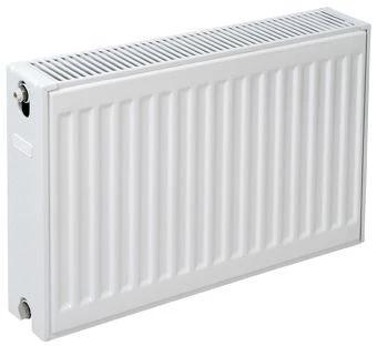 Plieger Paneelradiator Compact Type 22 600x1200mm 2105W Zilver Metallic