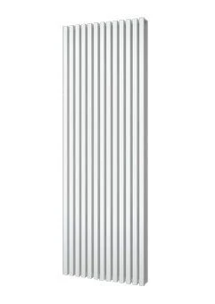 Plieger Siena Designradiator Verticaal Dubbel 1800x606mm 2030W Wit Structuur