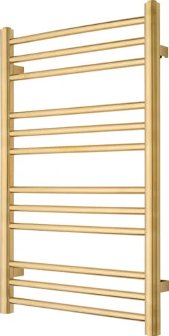 TVS Design Plus Handdoekradiator Goud Geborsteld 189W 78,5x50cm