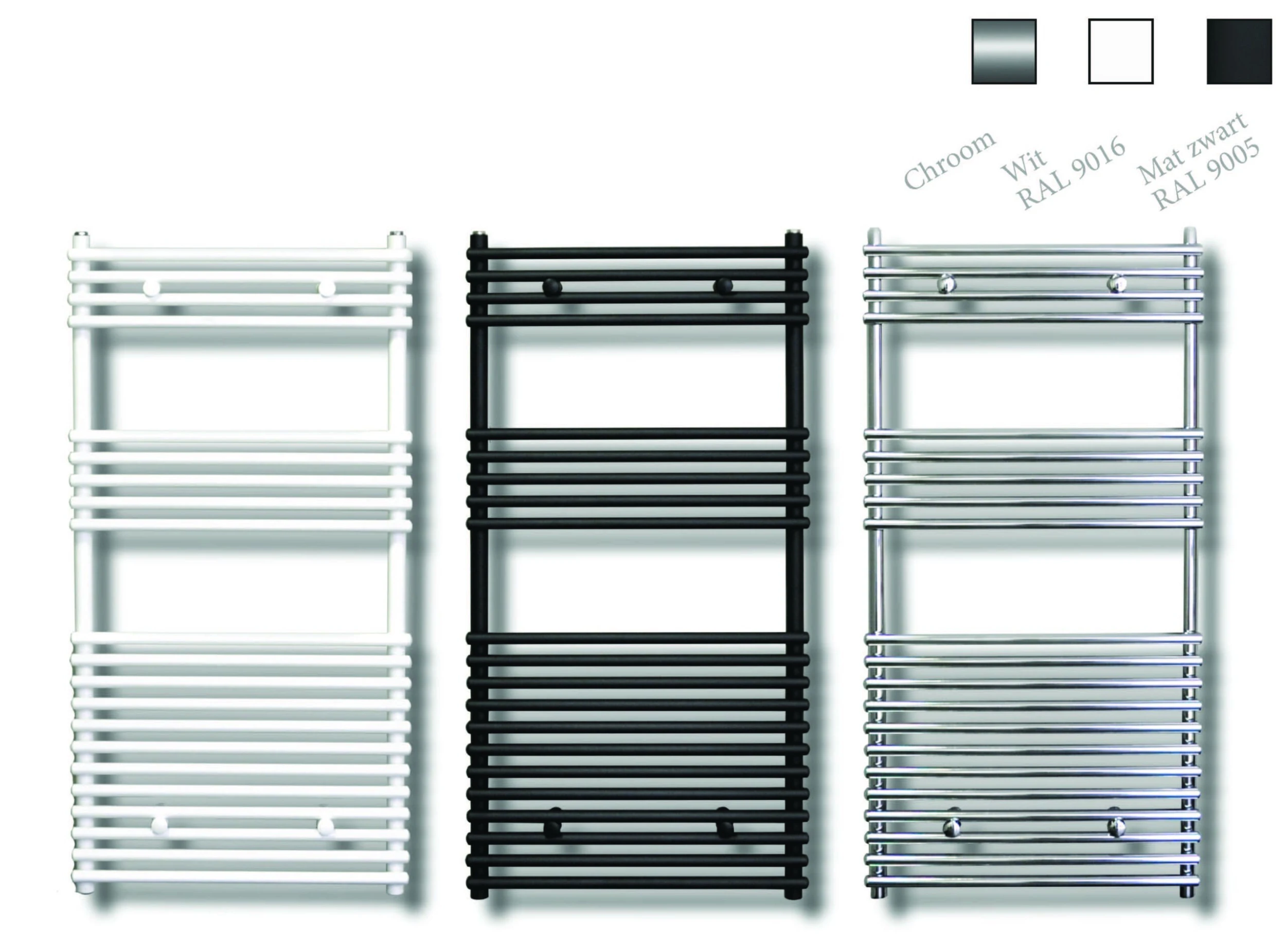 Sanicare Design Radiator Tube-On-Tube 120 X 60 Cm. Wit - Afbeelding 2