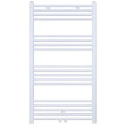 Sanigoods Base Handdoek Radiator 110x60 558 Watt MO Aansluiting Mat Wit