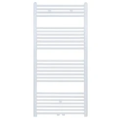 Sanigoods Base Handdoek Radiator 140x60 754 Watt MO Aansluiting Wit