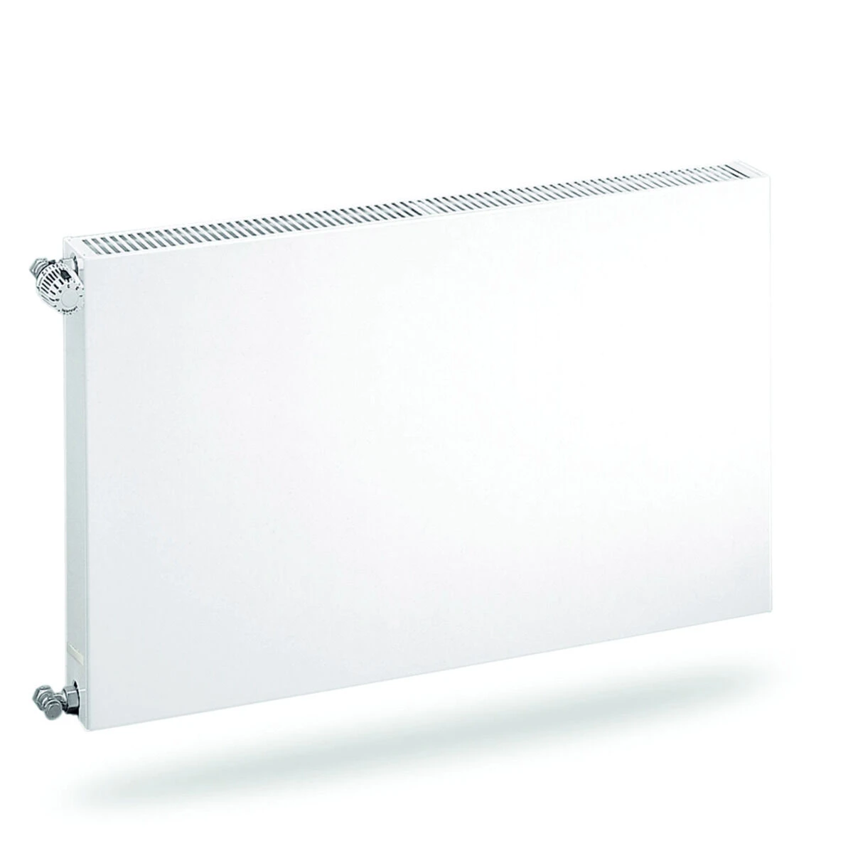 Sanivesk Vlakke Plaatradiator Duo Raya Wit 60x80cm 1314 Watt