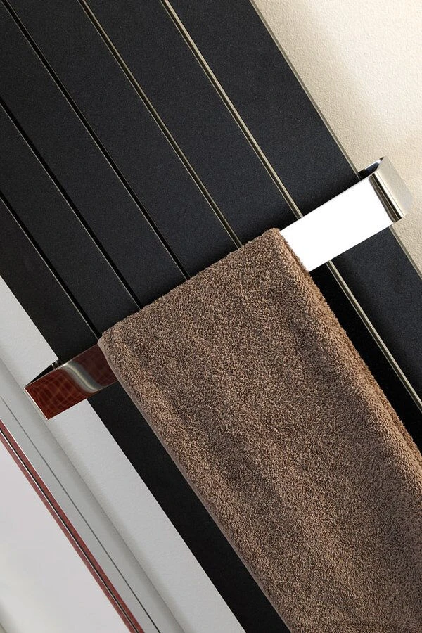 Sapho Colonna Radiator Mat Zwart 45x180cm 910W - Afbeelding 3