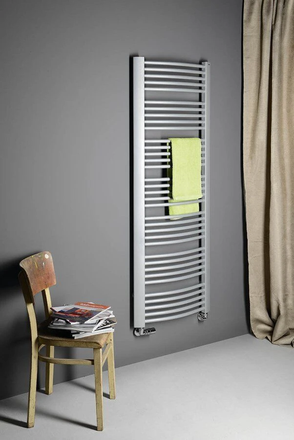 Sapho Egeon Radiator Zilver 59.5x174cm 1057W - Afbeelding 2