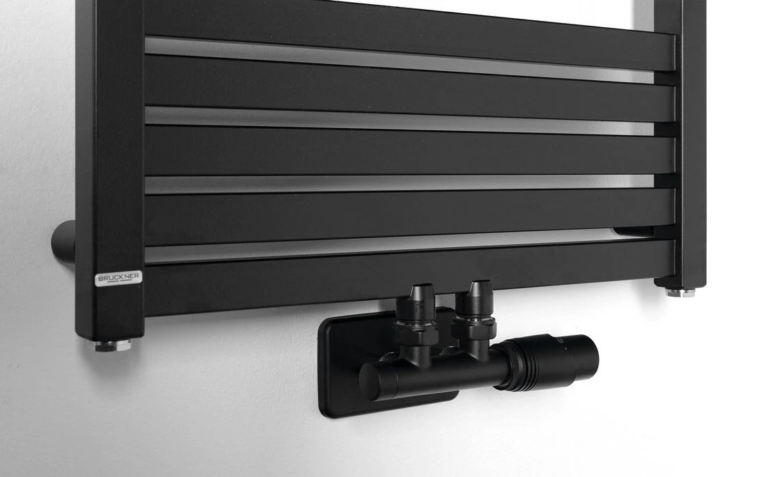 Sapho Grunt Radiator 133x50cm 611W Zwart Mat - Afbeelding 4