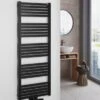 Sapho Grunt Radiator 133x50cm 611W Zwart Mat