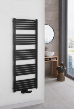 Sapho Grunt Radiator 133x50cm 611W Zwart Mat