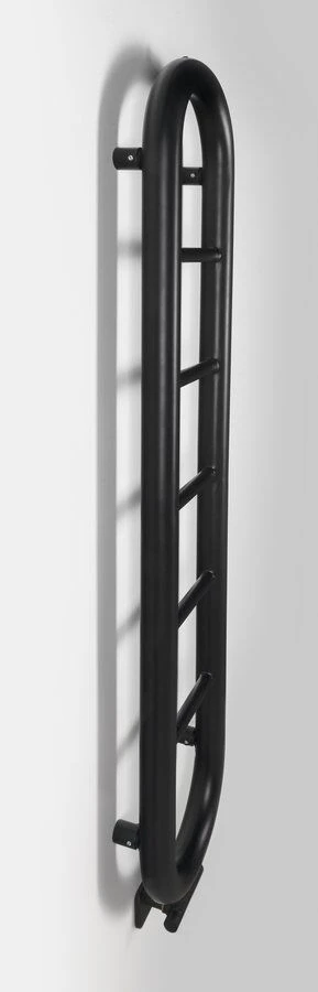 Sapho Horizon Handdoekradiator 33x150cm Zwart Mat 251W - Afbeelding 3