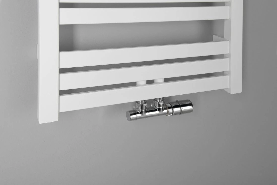 Sapho Nevel Radiator Midden Aansluiting Wit 55x158cm 690W - Afbeelding 3