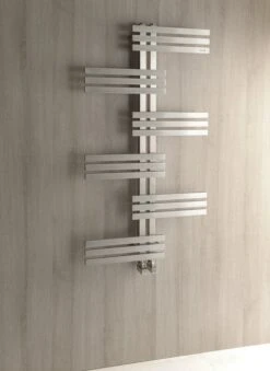 Sapho Rado Handdoekradiator 60x119cm RVS 254W