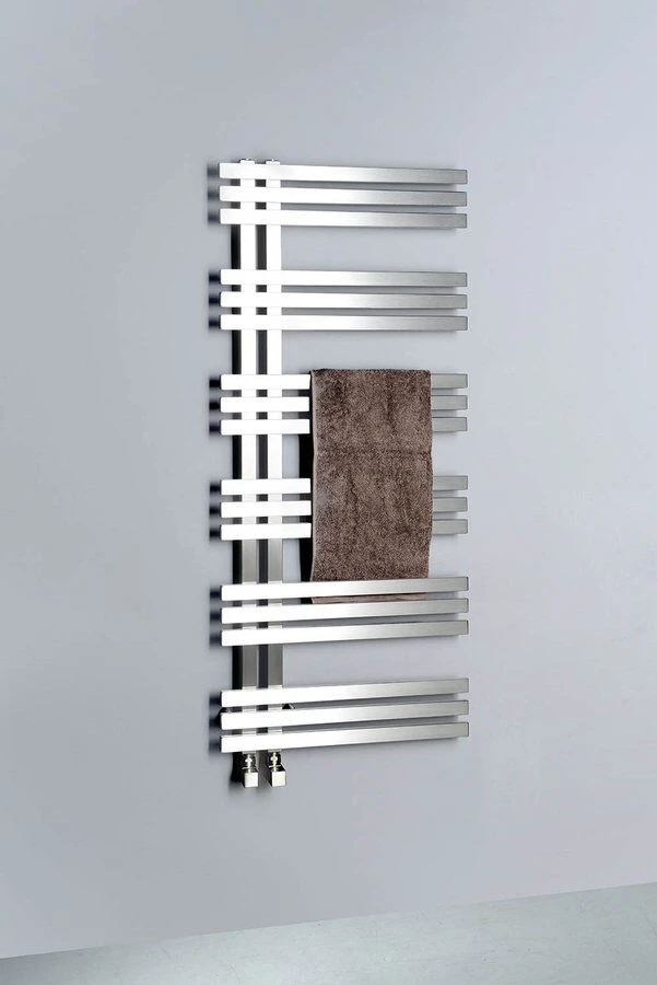 Sapho Vista Radiator Roestvrij Staal 50x119cm 307W - Afbeelding 2