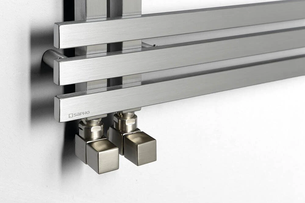 Sapho Vista Radiator Roestvrij Staal 50x119cm 307W - Afbeelding 7