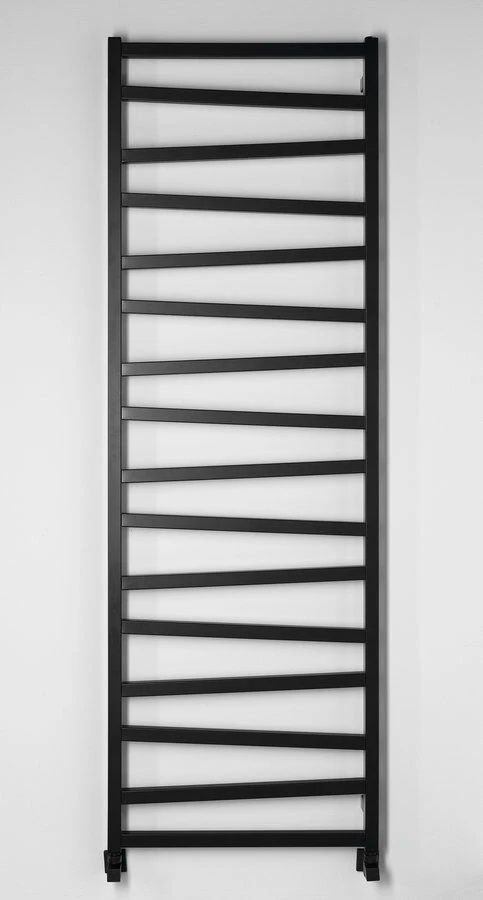 Sapho Zig Badkamerradiator 60x181cm Mat Zwart - Afbeelding 2